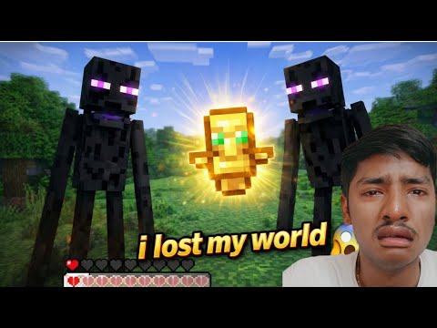 I Almost LOST EVERYTHING in my Minecraft World... 😱 - YouTube