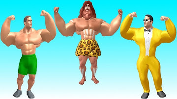 Muscle Rush  All Levels (Levels 86-90) Gameplay (Android, ios ) #MuscleRush #musclerush