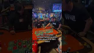 Roulette is a nice slower game versus blackjack