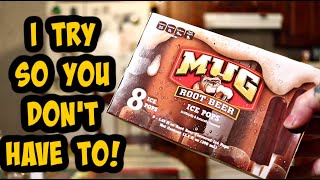 I Try Mug Root Beer Pops So You Dont Have To - Root Beer Review