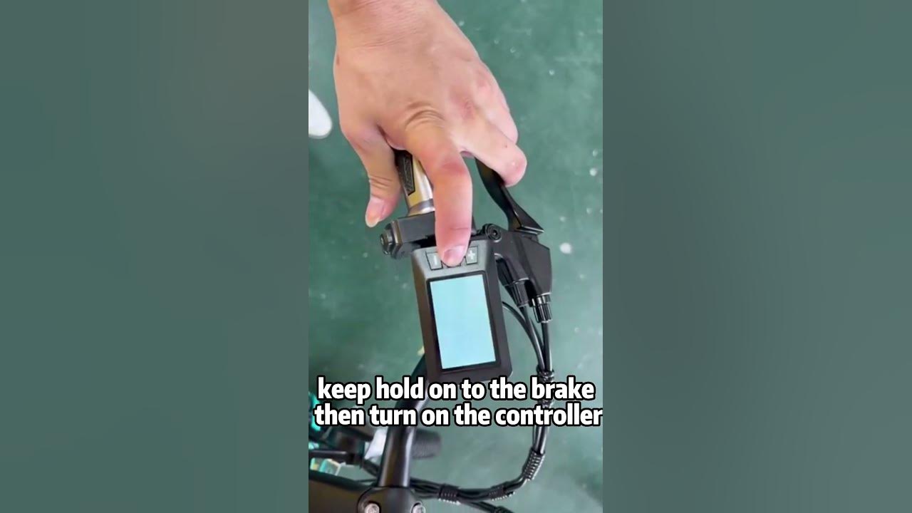 TT-EBIKE Take off speed limiter - YouTube