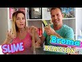 BROMA Reacción! SWITCH UP slime CHALLENGE !!