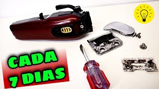 WAHL Magic Clip MANTENIMIENTO Como Ajustar LIMPIAR DESINFECTAR cada 7 DIAS a tu MAQUINA🔥 screenshot 4