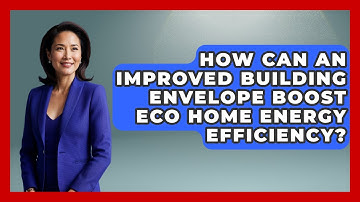 How Can An Improved Building Envelope Boost Eco Home Energy Efficiency? - Eco Home Blueprint