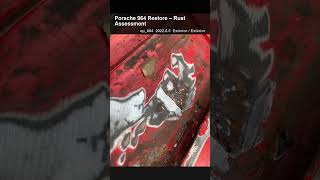 [ep004] Porsche 964 Restore – Rust Assessment #Shorts