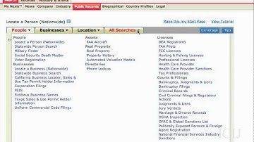 How to Background a Person Using Lexis with ICIJ