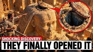 Archaeologists Finally Opened The Secret Hatch On Top Of Egypt's Sphinx