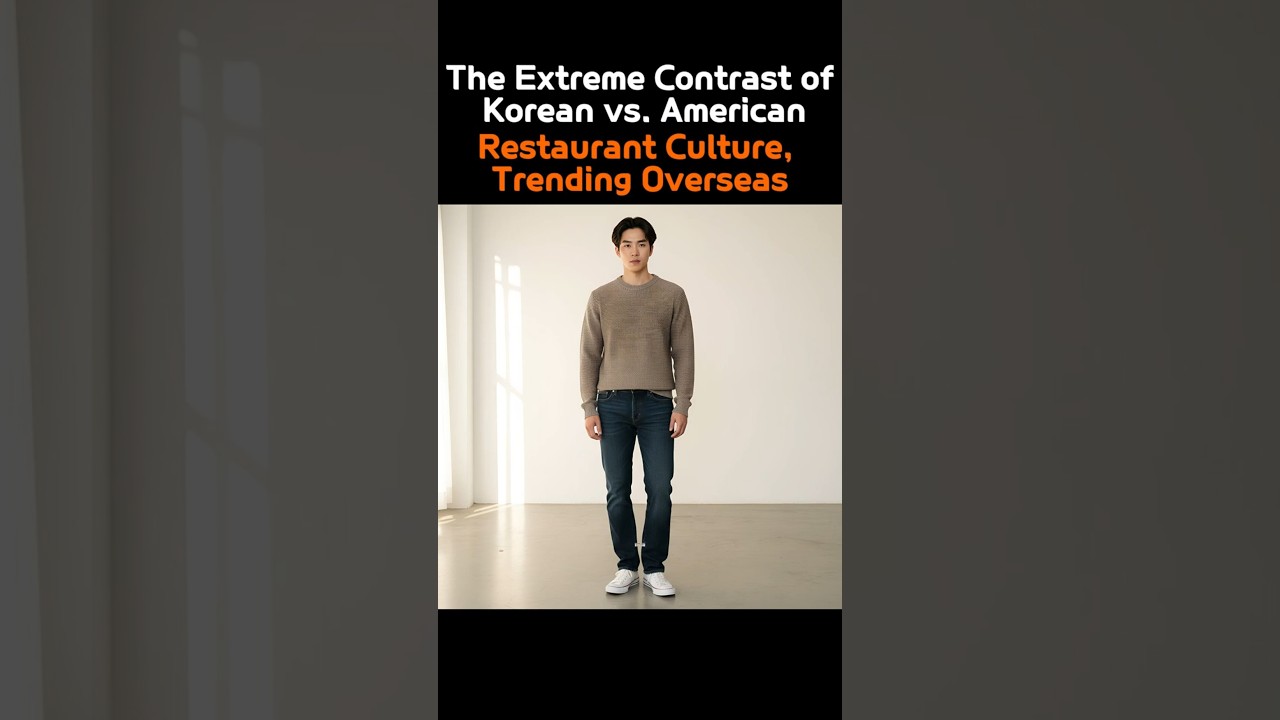 The Extreme Contrast of Korean vs. American Restaurant Culture, Trending Overseas 