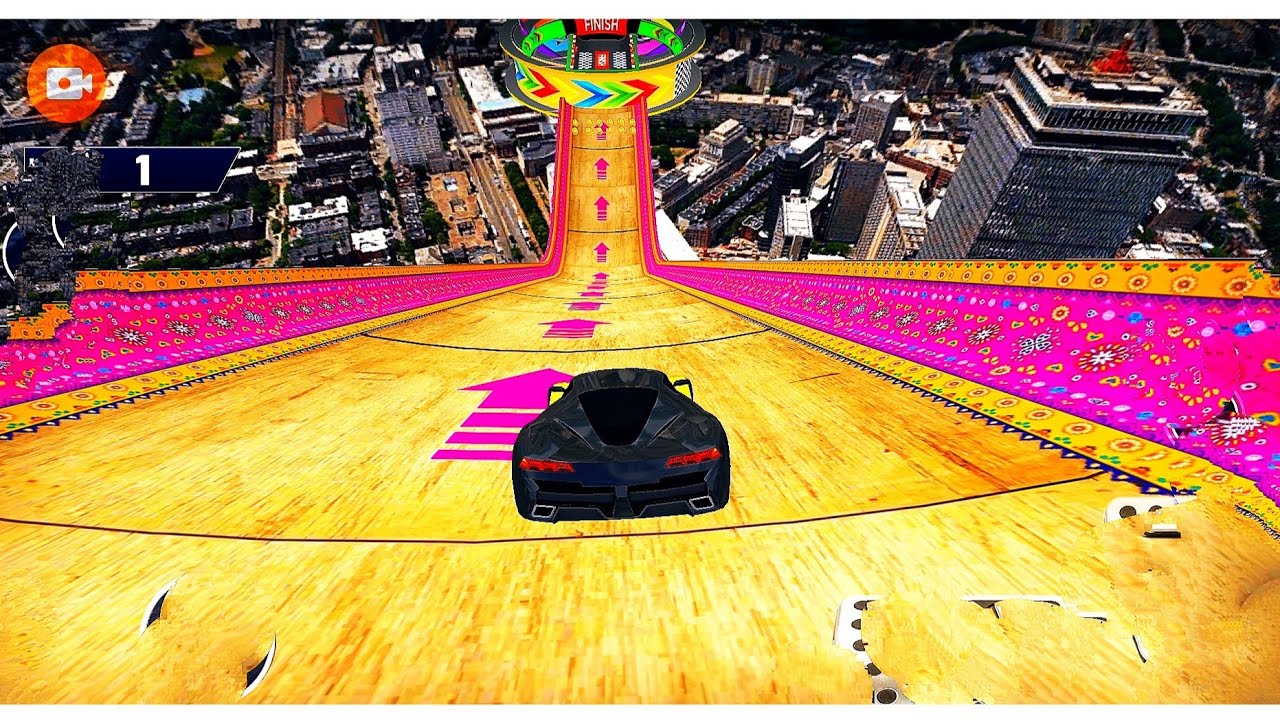 Ramp Car Racing ! Super Crazy Mega Ramp GT Car Racing ! Extreme Car ...