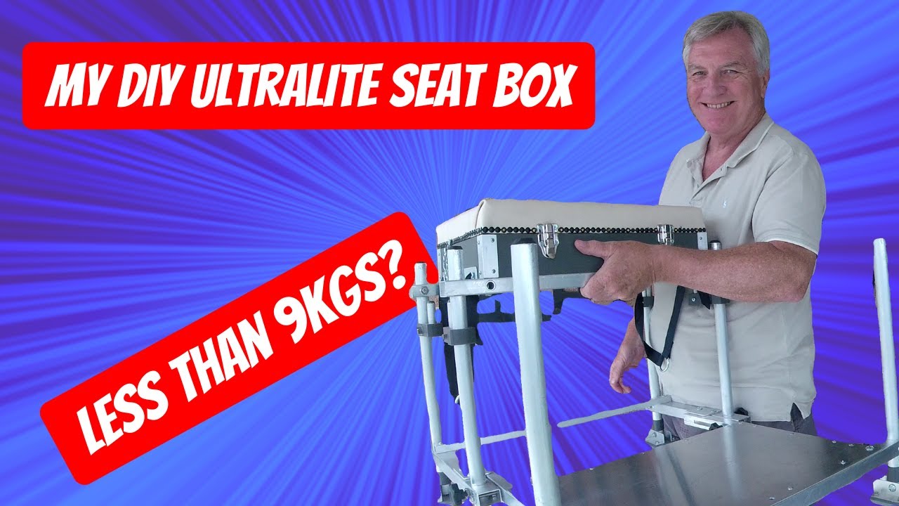 My DIY Ultralite Fishing Seat Box POBSE