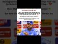 Rohit Sharma on Selectors & Retirement Rumours🔥🥶💯