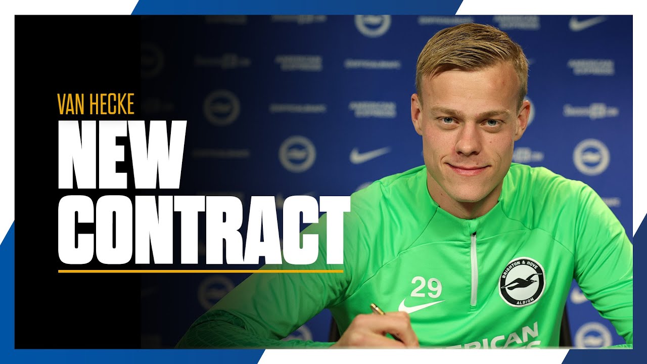 Jan Paul van Hecke Signs New Contract! ✍️🔵⚪️ 