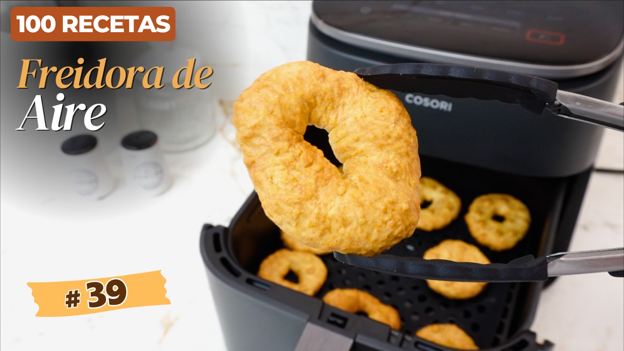 ¡Olvídate del aceite y disfruta de unas deliciosas ROSQUILLAS de Semana Santa en Freidora de Aire!