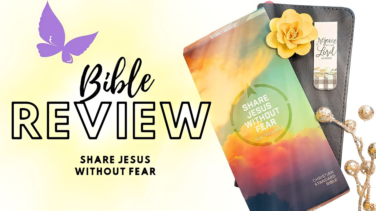 THE SHARE JESUS BIBLE REVIEW Christian standard bible Holman bible trending review
