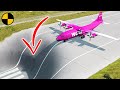 Planes vs Giant Pit 😱 BeamNG.Drive