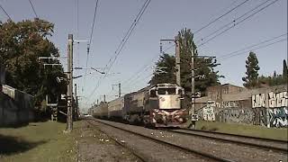 Ferrobaires. La 9069 volando hacia Plaza...