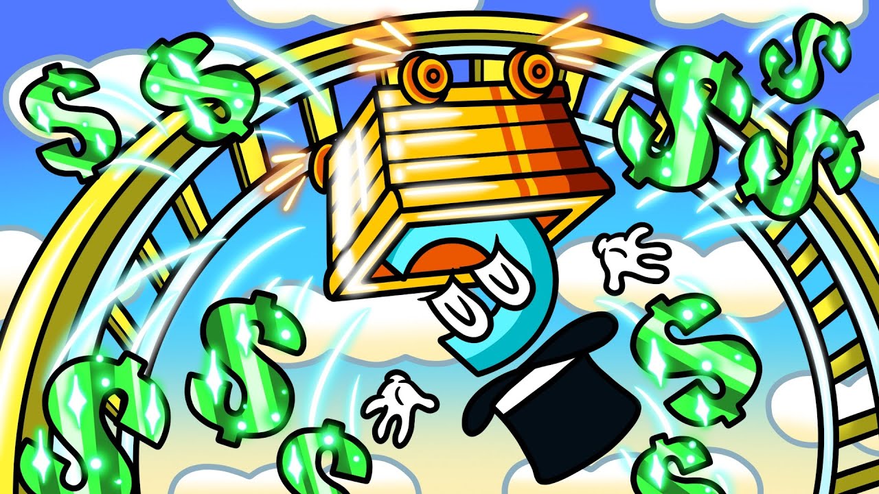 I Build the Ultimate Roller Coaster and Make Billions off of Dummies!