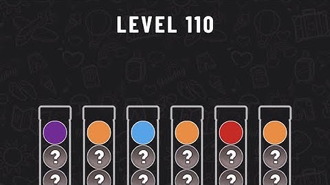 Ball Sort Puzzle Level 110 #ballsortpuzzle #ballsortpuzzlegameplay #puzzlegame #mobilegames