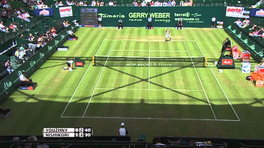Halle 2013 Wednesday Highlights Youzhny Nishikori