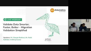 Validate Data Smarter, Faster, Better - Migration Validation Simplified: Pelican Webinar