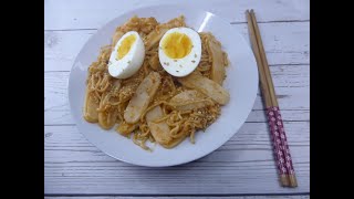 How To Make Korean Y Ricecakes Ddukbokki 떡볶이- دوكبوكي الكوري كعك الارز الحار