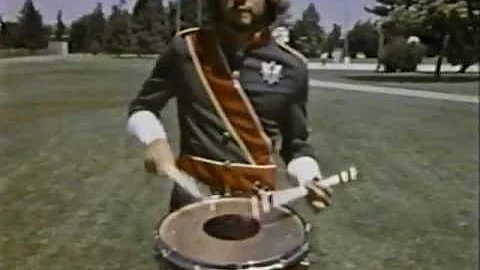 Rob Carson SCV snare drum: rare footage from the 1...