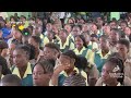 President challenges student to lead
