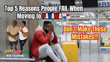 Ep 82: Top 5 Reasons People FAIL When Moving to Panama 🇵🇦 | Don’t Make These Mistakes!