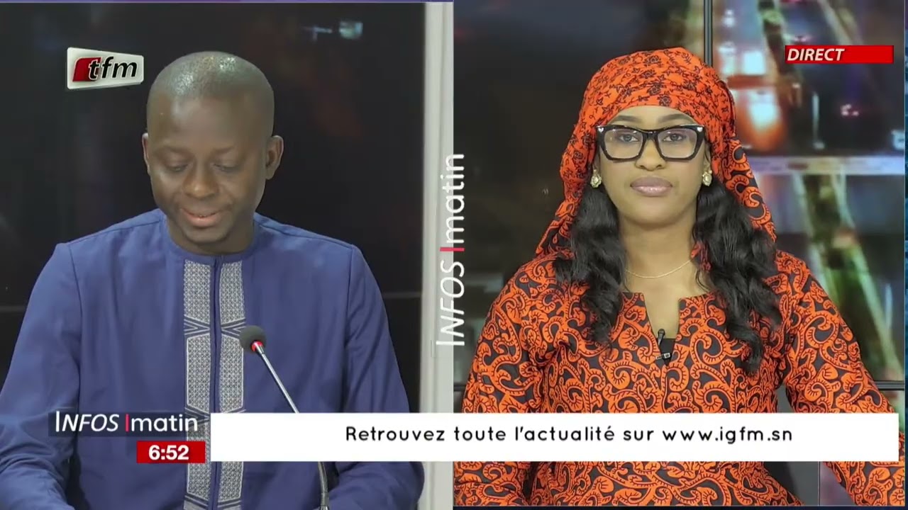 Actualités nationales avec Cherif DIA - Infos matin du 09 Mars 2026