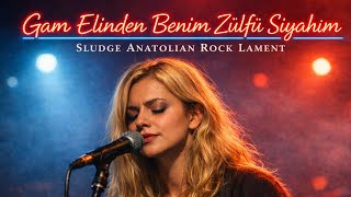 Gam Elinden Benim Zülfü Siyahım -Sludge-Anadolu Rock-Dark Turkish Folk Music #anadolurock #folkrock