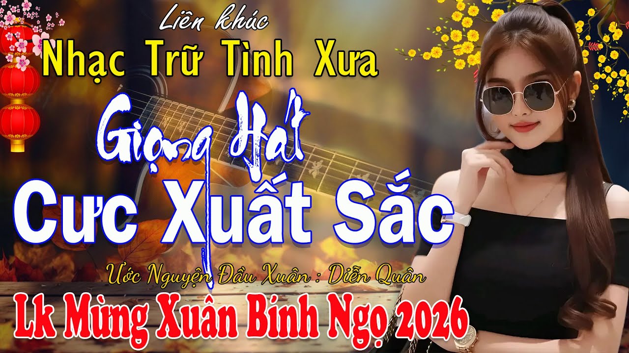 Lk Nhạc Vàng Bolero Trữ Tình TOÀN BÀI HAY 🔴Giọng Ca Diễn Quân Cực Êm Tai  , Mới Nhất 2026 Vừa Ra Lò