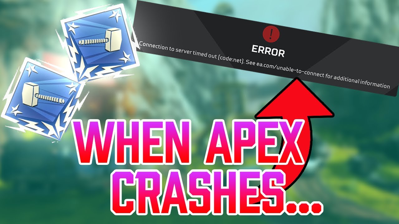 When Apex Legends Crashes MID-MATCH... - YouTube