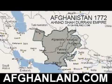 Afghanistan map نقشه افغانستان - YouTube