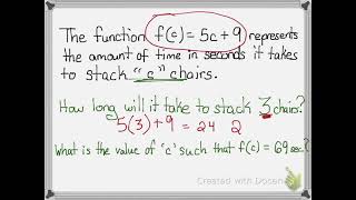Function Notation in Context