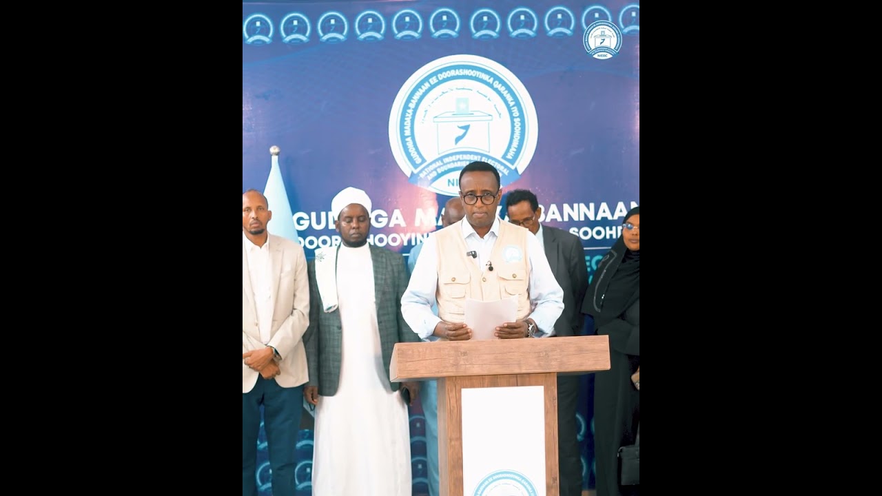 Guddiga Doorashooyinka oo war cusub kasoo saaray Doorashada 25-ka bishan ee Gobolka Banaadir.