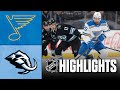 Blues Vs Mammoth NHL Highlights January 09 2026