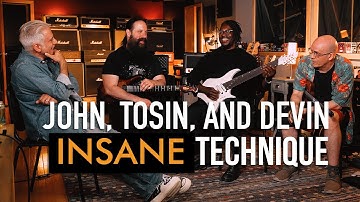 John Petrucci, Tosin Abasi, and Devin Townsend break down their INSANE Techniques