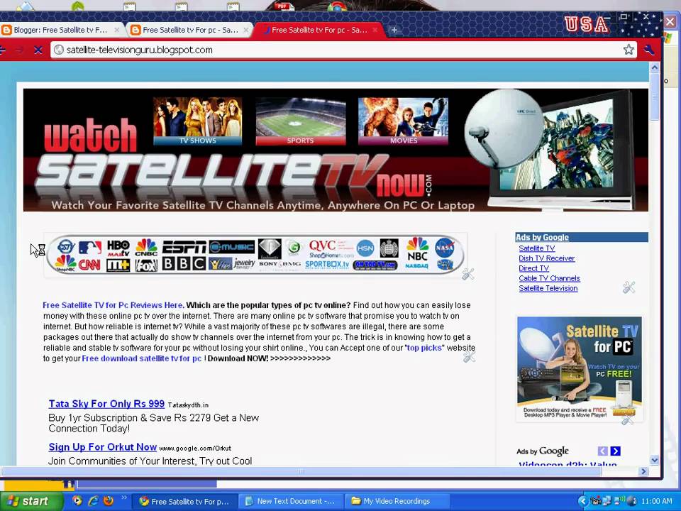 Free Satellite tv For pc Satellite Television Guru YouTube