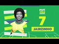 JAIRZINHO, EL JUGADOR QUE HIZO GOLES EN TODAS FASES DEL MUNDIAL | LEGENDS #Brasileirao