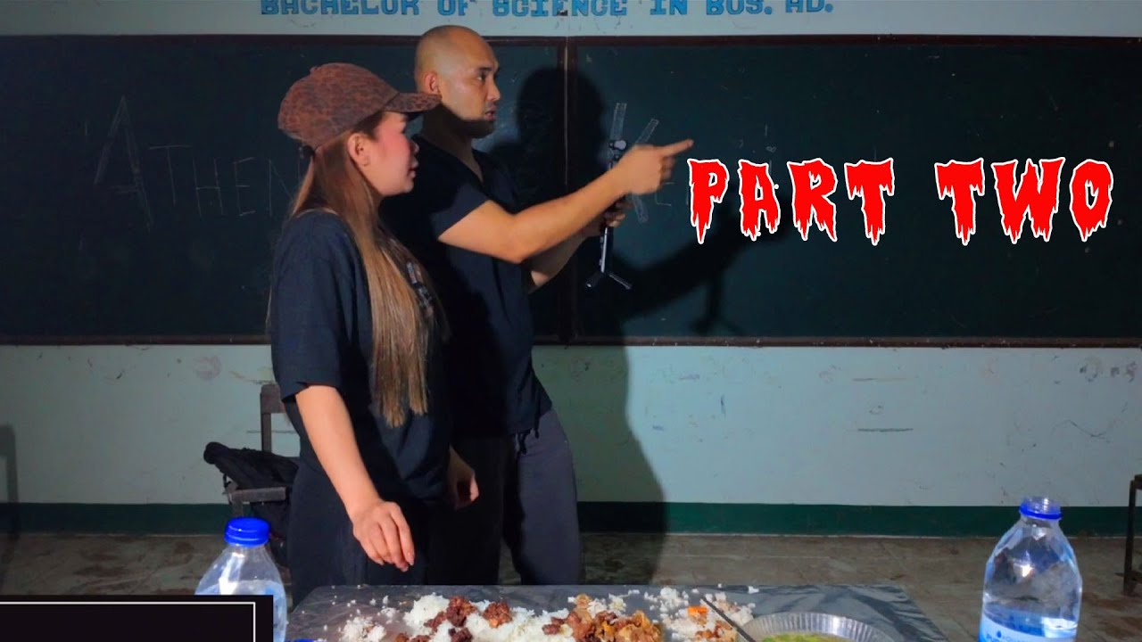 MUKBANG SA NUEVA ECIJA HAUNTED SCHOOL PART 2