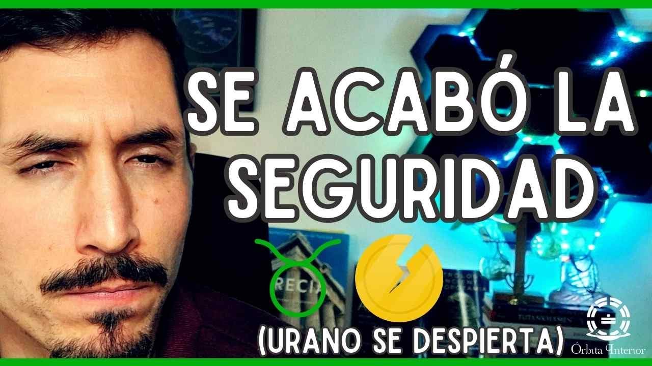 Urano DIRECTO en Tauro: nada vuelve a ser seguro (y eso es bueno)