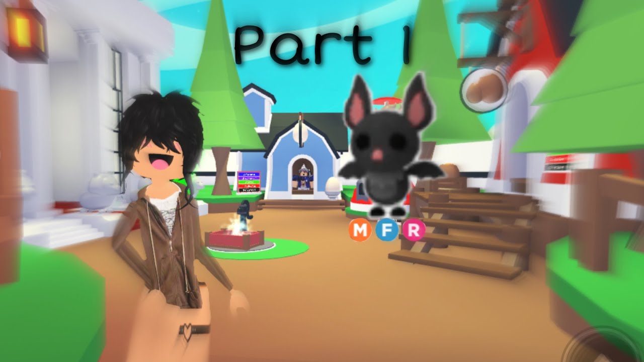 Making a Mega bat in adopt me (part 1) YouTube