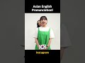 English Pronunciation in 5 Asian Countries!