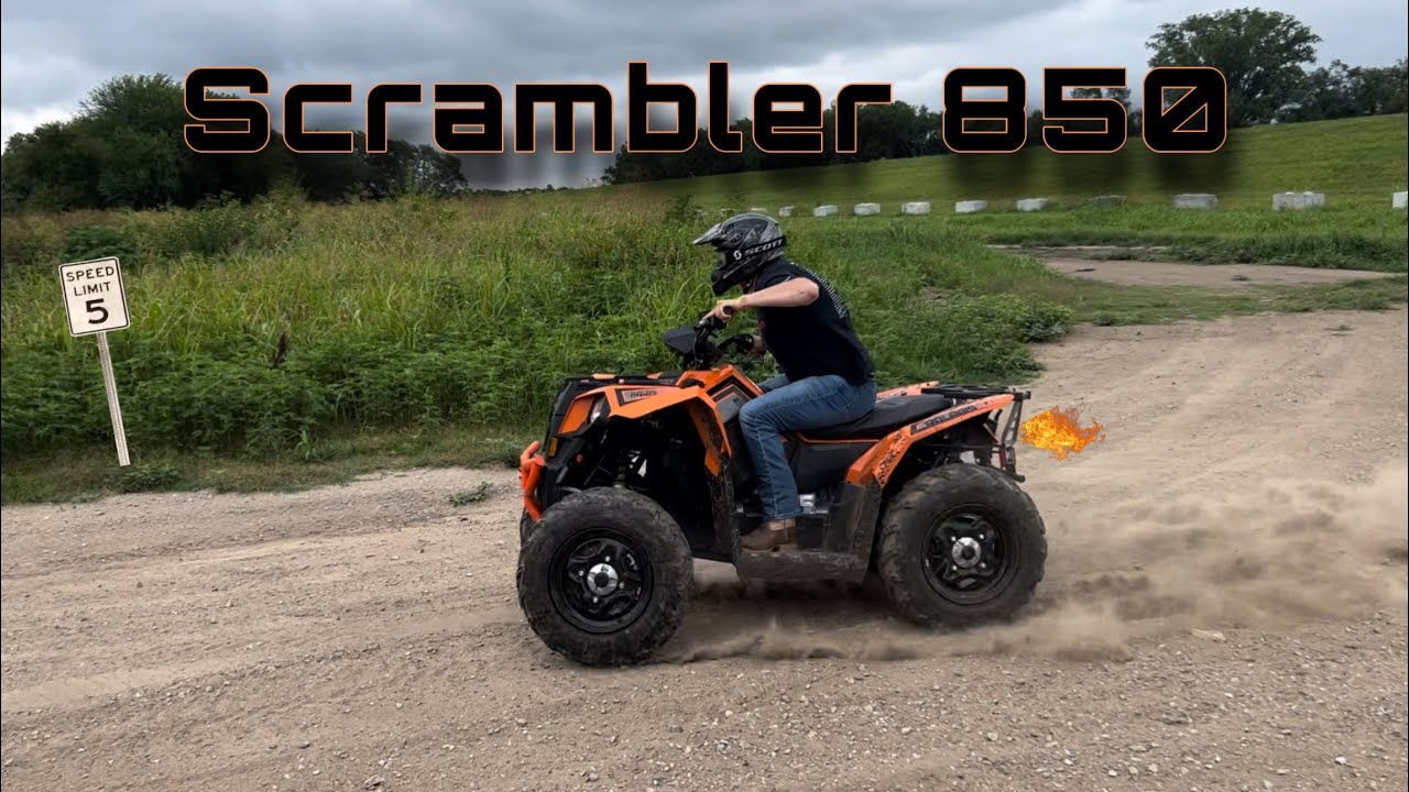 2023 Polaris Scrambler 850!