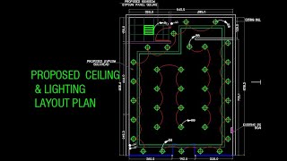 Autocad Tutorial-Lighting layout plan for Dubai Tecom-Drawings solution