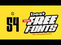 50+ NEW Fonts For My Graphic Designers! (Free Commercial Use)