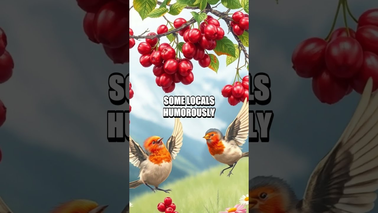 Swiss Scientists Say The Curious Chuckle Of Blueberry Birds 