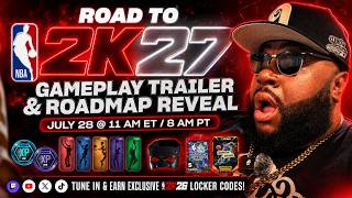 GAMEPLAY REVEAL 👀 NBA 2K27 NEWS I AM 1 0F THEM 1'S HOOPING WITH