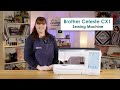 The Brother Celeste CX1 Sewing Machine - a full review of this new model plus a demo of key features