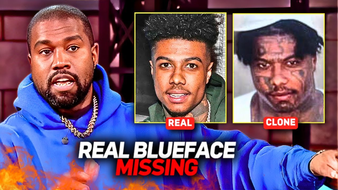 Kanye West Warns About Blueface CLONE | Real Bluface Missing